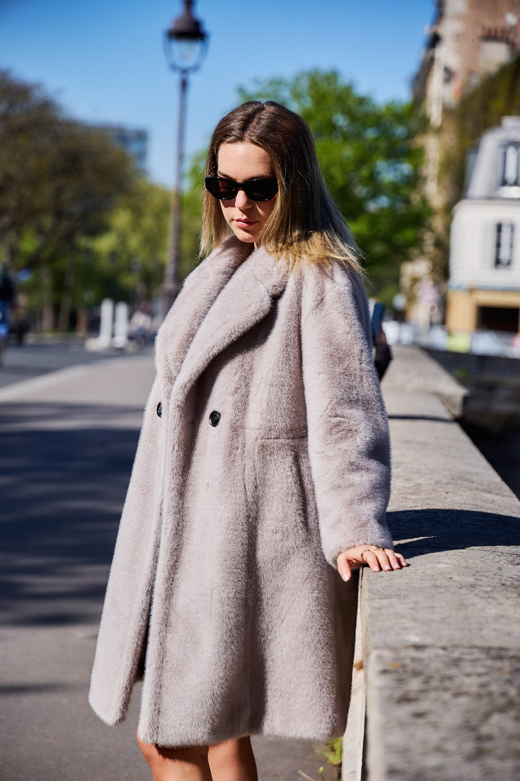 FAUX FUR COAT MAX