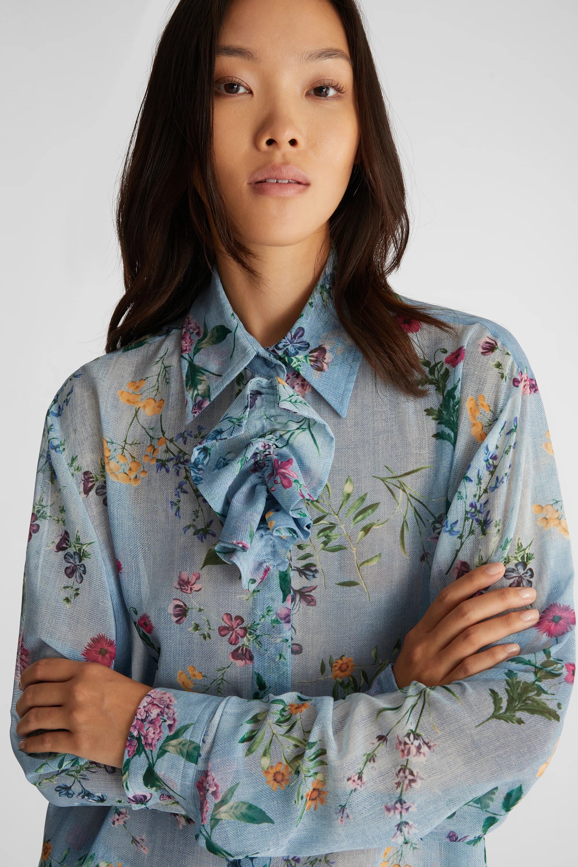 Ermanno Scervino blouse bloemen print