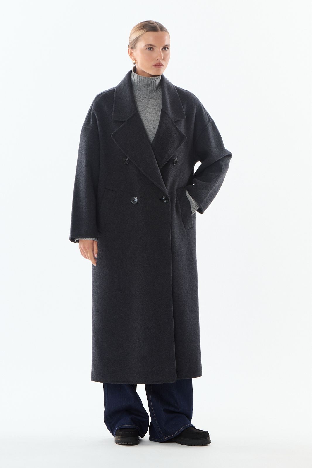 Jas Muriel wool melange - Afbeelding 7