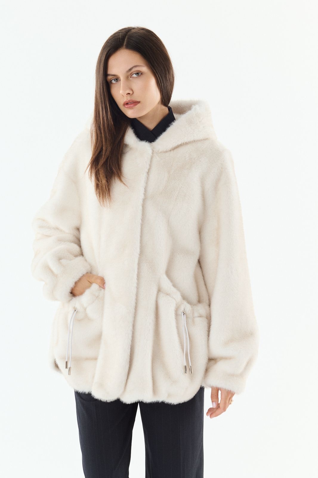 Jas Selena off -white - Afbeelding 3