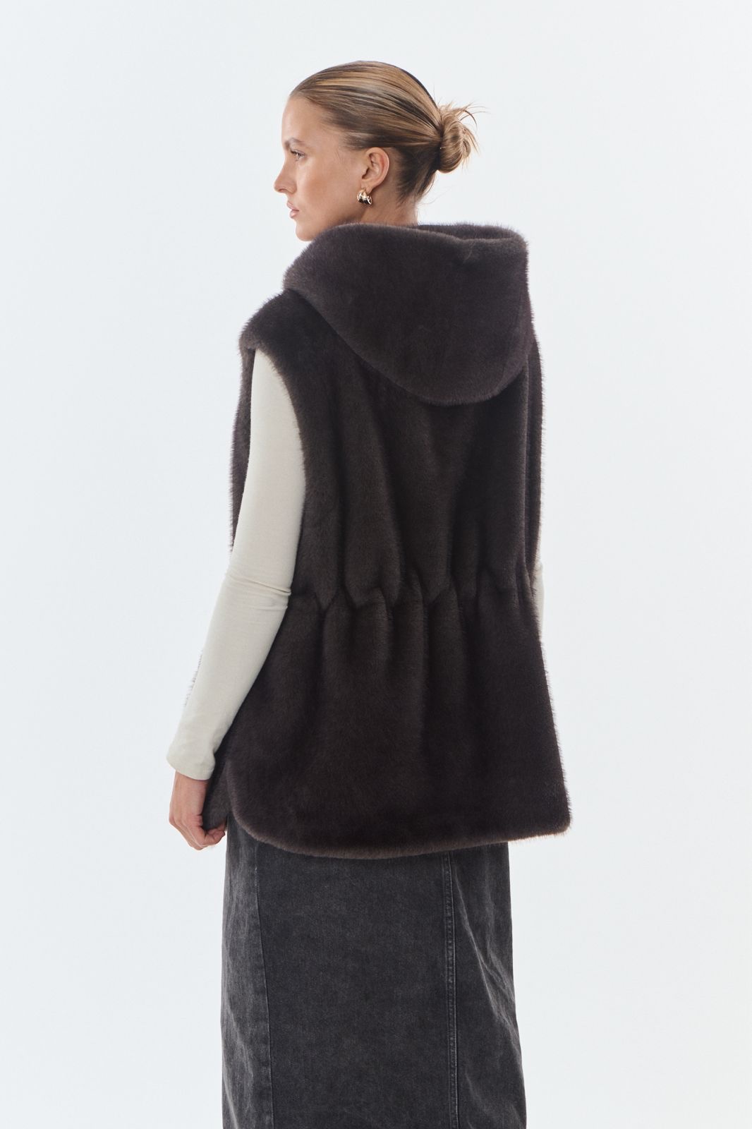 Bodywarmer Maury grey - Afbeelding 4