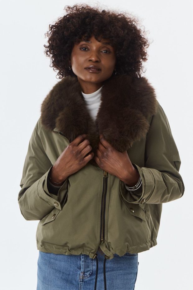 Jas Erin army green / brown