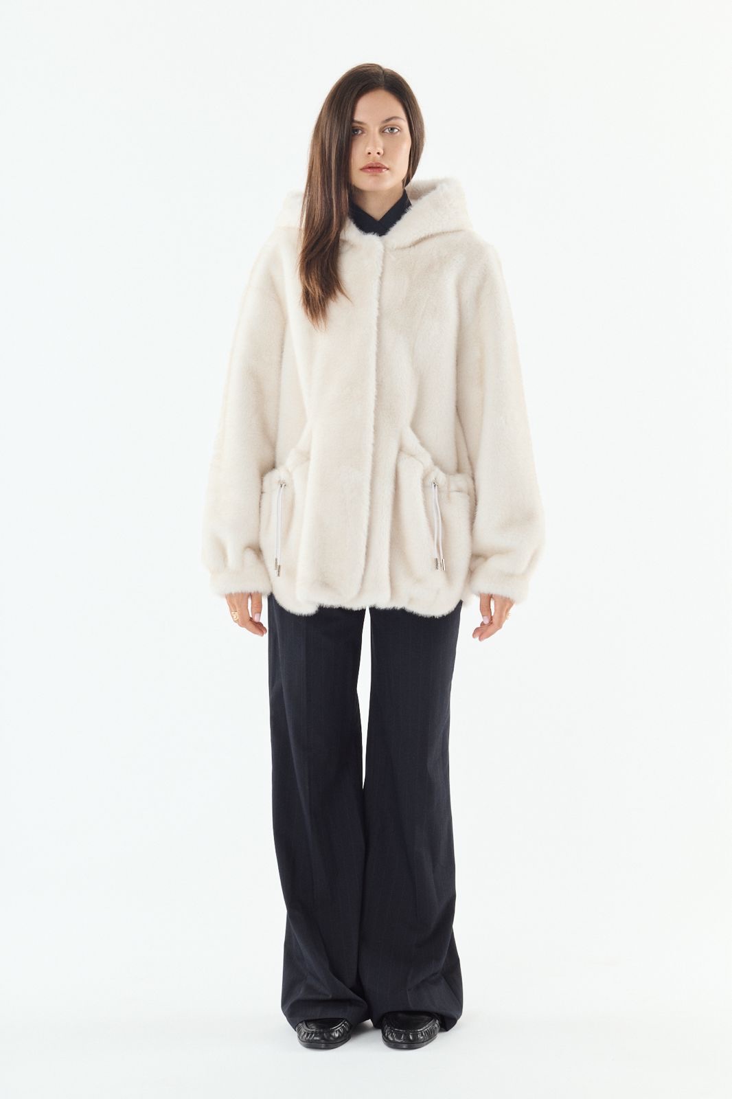 Jas Selena off -white - Afbeelding 5