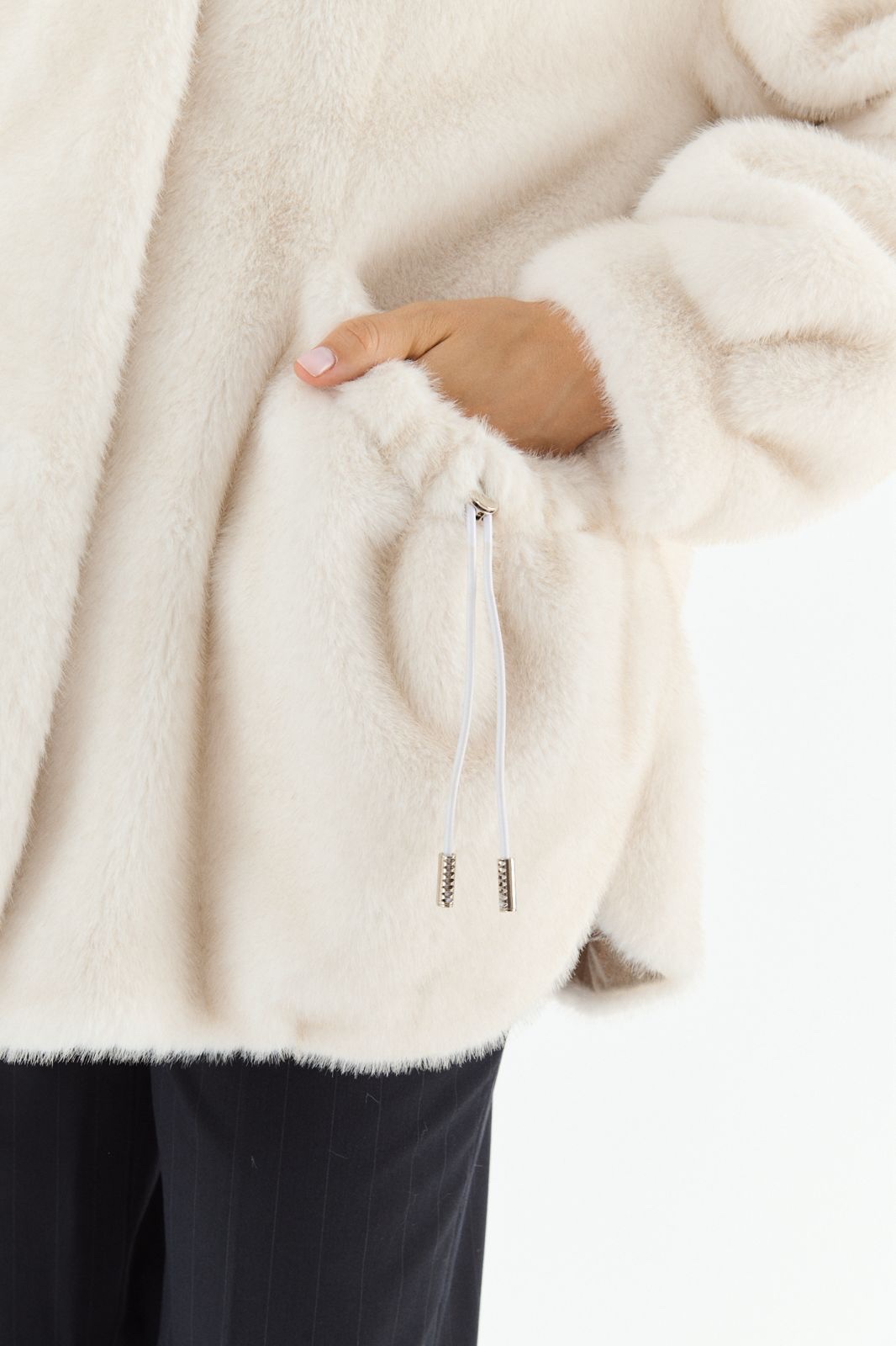Jas Selena off -white - Afbeelding 6
