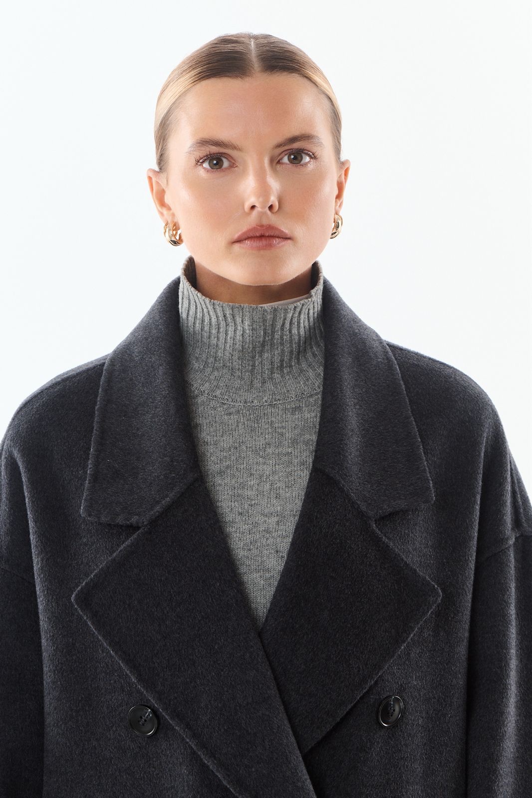 Jas Muriel wool melange - Afbeelding 2