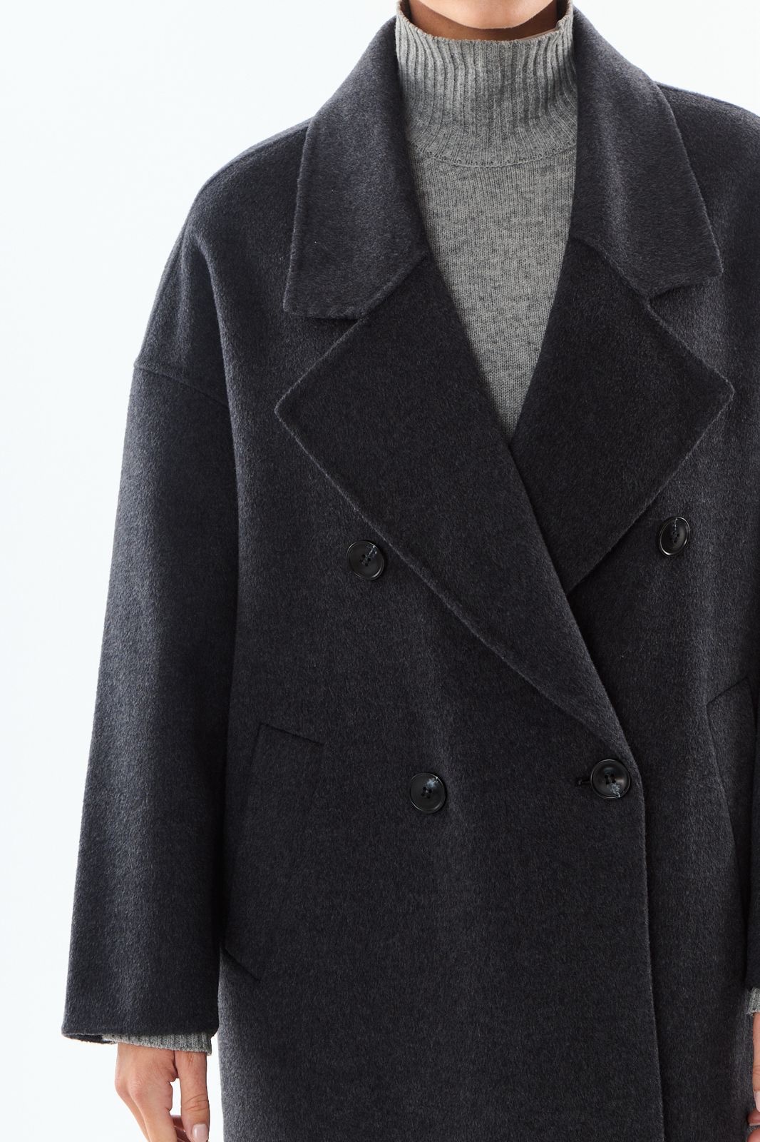 Jas Muriel wool melange - Afbeelding 3