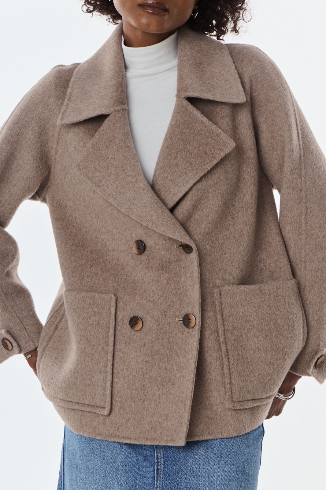 Jas Rafaelle wool melange - Afbeelding 4