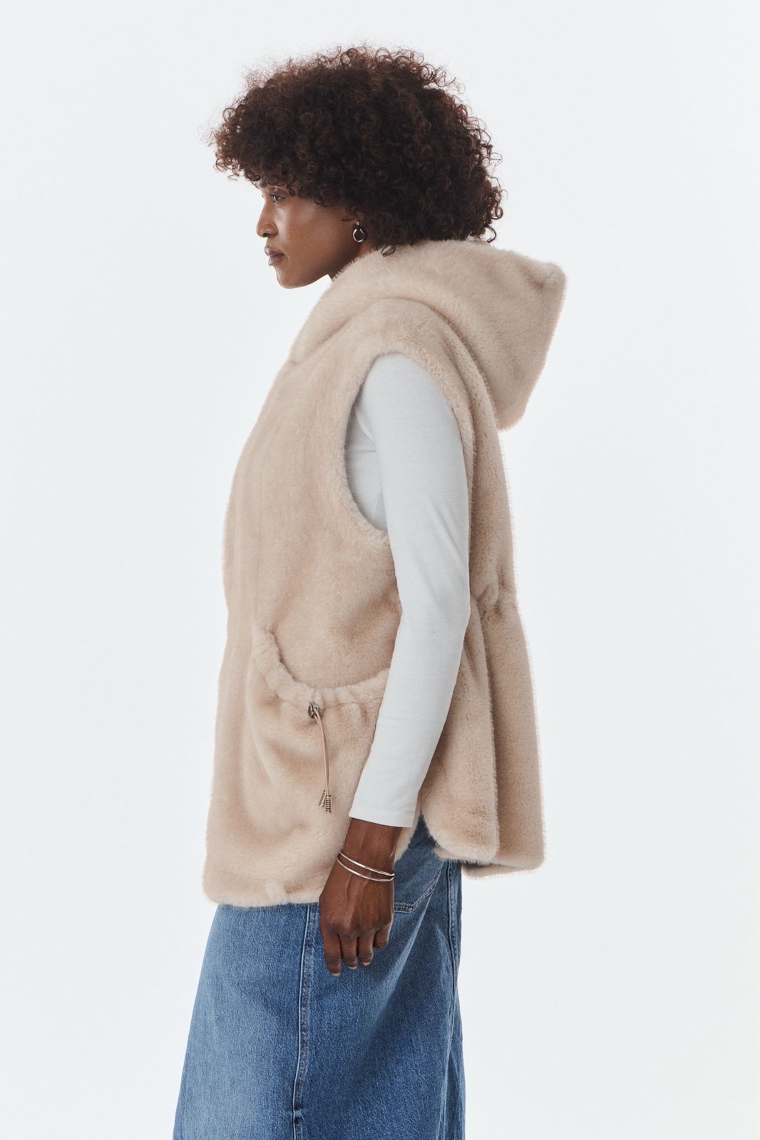 Bodywarmer Maury off - white - Afbeelding 3