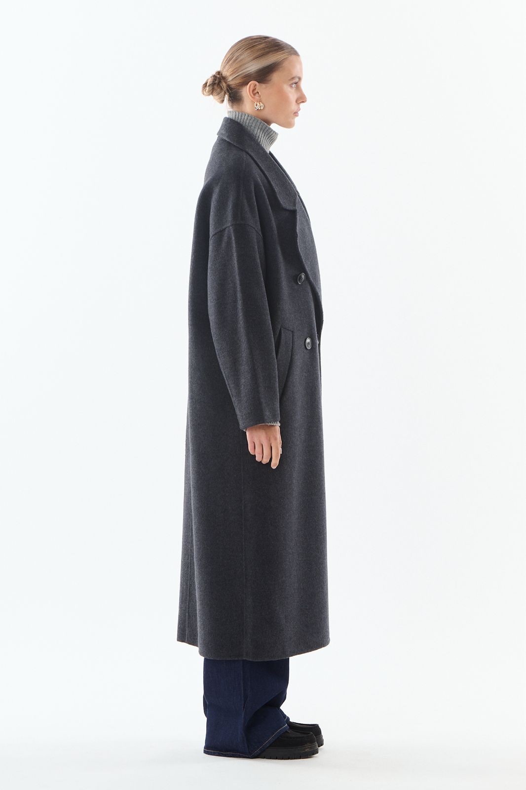 Jas Muriel wool melange - Afbeelding 4