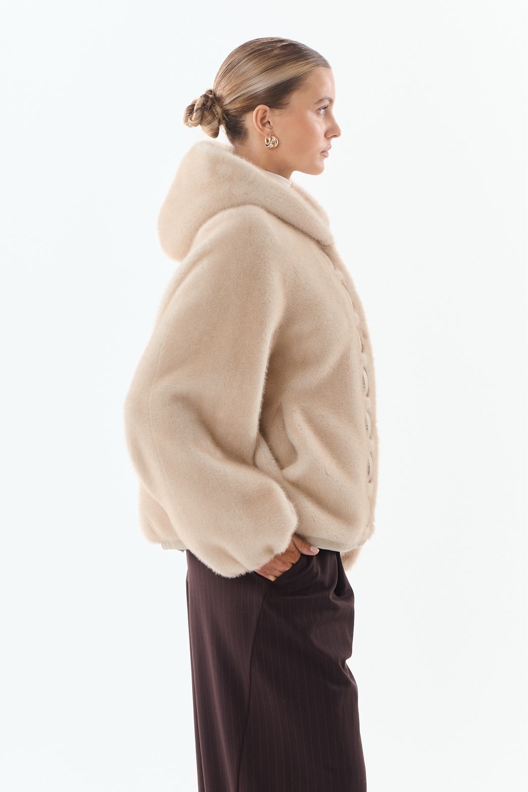Jas Wayla beige - Afbeelding 4