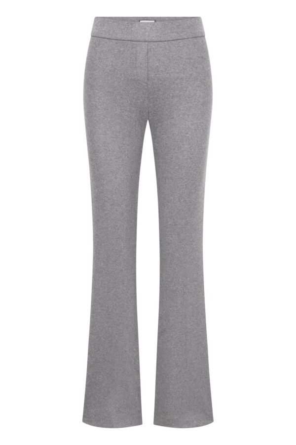 Seductive pantalon Nanou  jersey light grey. - Afbeelding 2
