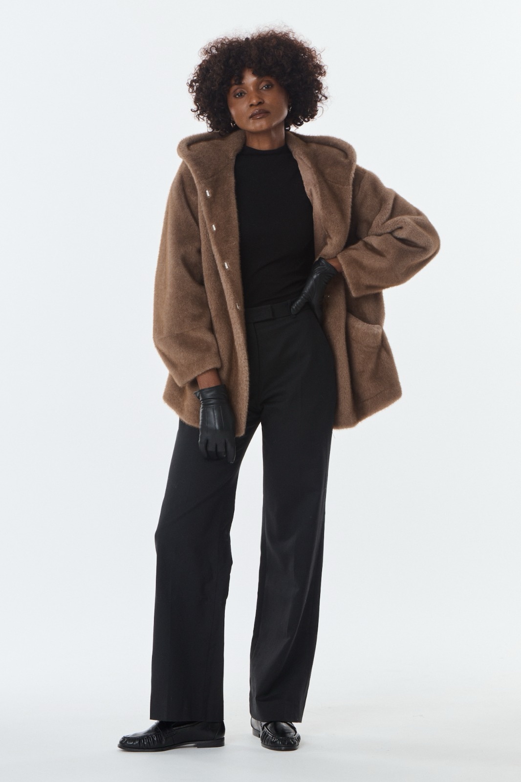 Jas Rebecca Camel - Afbeelding 4