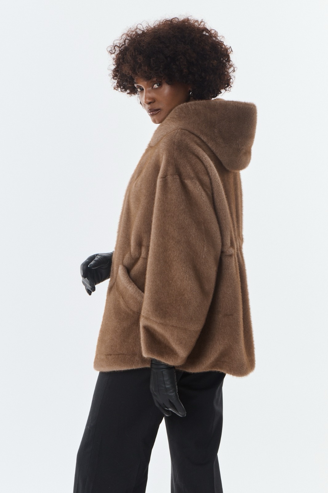 Jas Rebecca Camel - Afbeelding 5