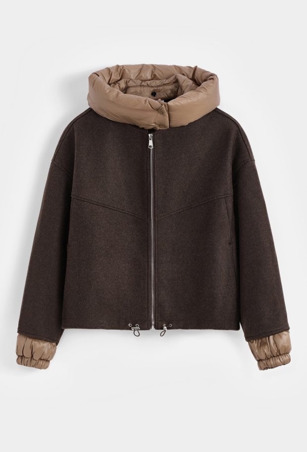 Bomber jacket - Brown, M/L