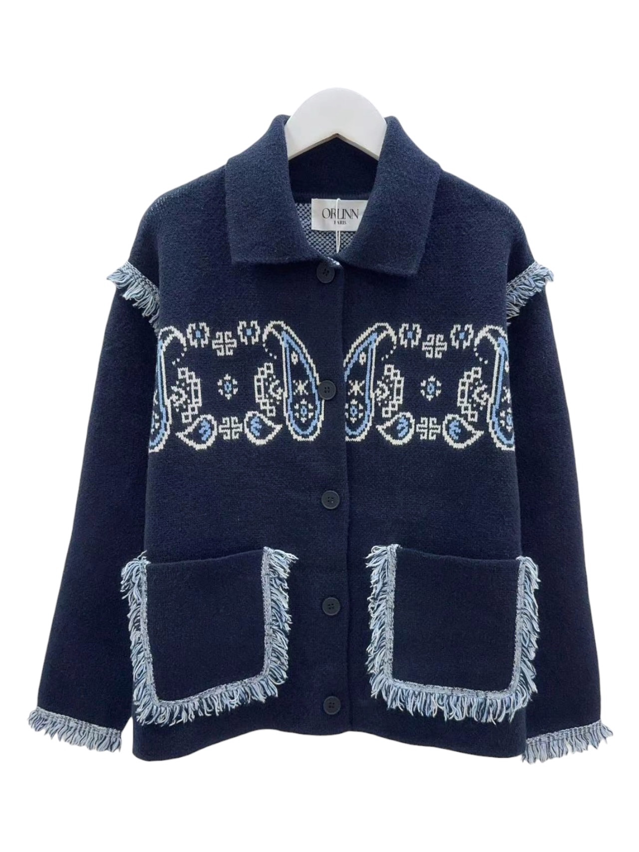 Paisley knit Jacket - Afbeelding 2